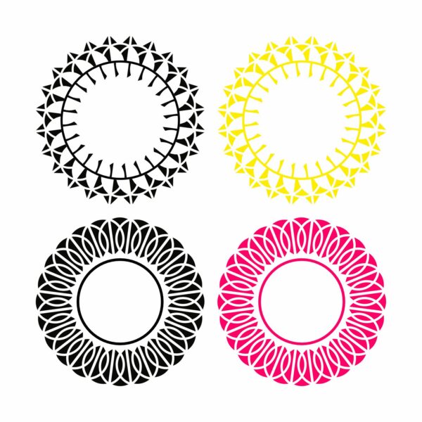 Circle frame