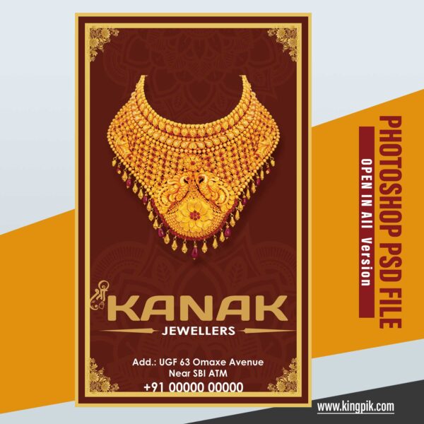 Jewellers Poster Banner Design