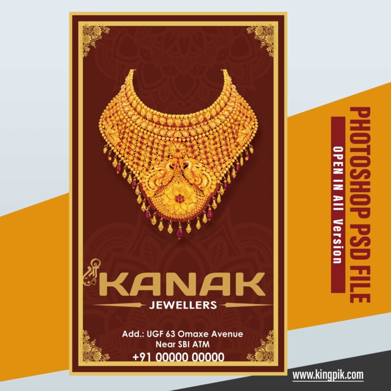 Jewellers Poster Banner Design