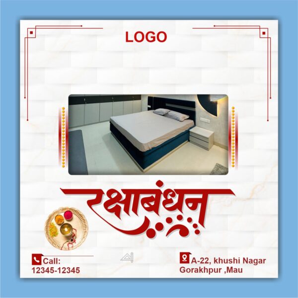 RAKSHA BANDHAN Template | Poster