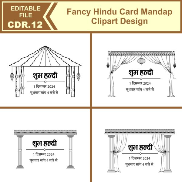 Indian Wedding Clipart