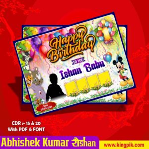 Happy Birthday Banner Design