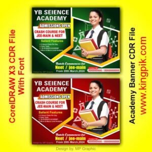 Academy Banner CDR File