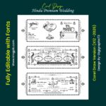 Hindu Premium Wedding card