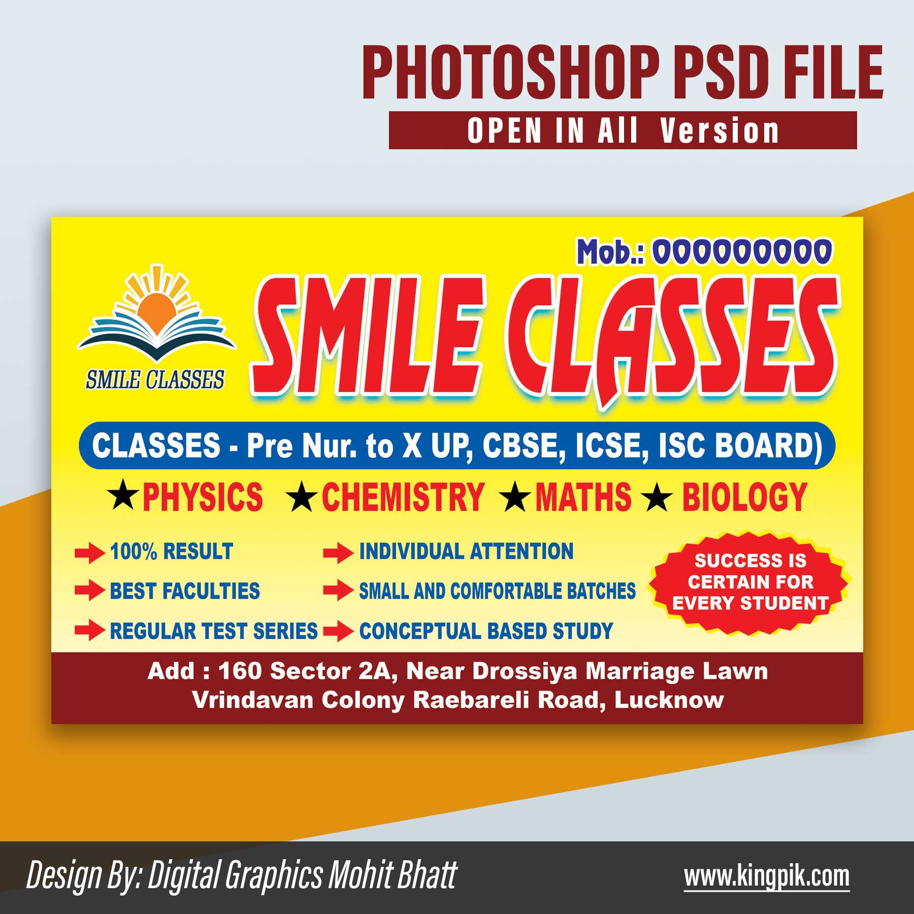 top coaching class banner 