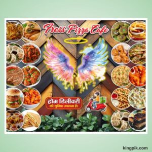 Cafe wall wallpaper design cdr file