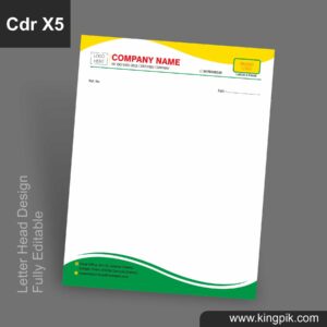 Corporate Business Letterhead Design cdr