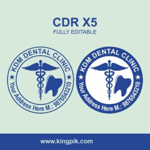 Dental Clinic Logo Design CDR