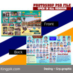 High Quality Editable PSD Template for School Advertisement