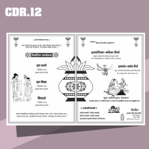 Shadi card matter in hindi word format