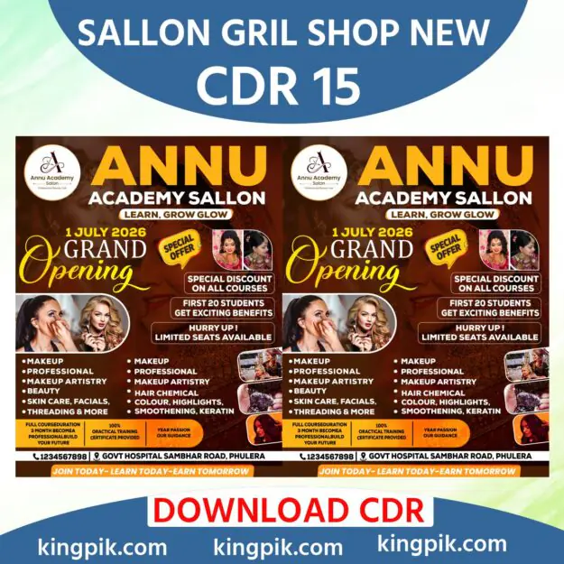 Download the latest Salon Girl Banner Design CDR File for CorelDRAW. Fully editable beauty parlour and ladies salon flex banner template Download the latest Salon Girl Banner Design CDR File for CorelDRAW. Fully editable beauty parlour and ladies salon flex banner template