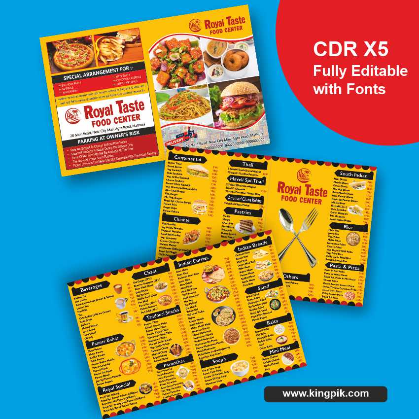 New-Restaurant-Vintage-Menu-Card-cdr-3389912 New Restaurant Vintage Menu Card cdr