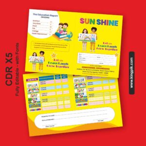 Play School Report Card CDR Design